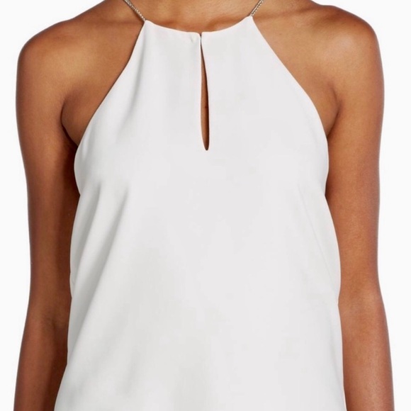 ⛔️❌ S O L D ❌⛔️ Parker Frazier Chain Tank White M - Picture 2 of 14